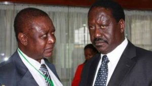 afya ya Raila odinga: Raila odinga and Dr.Oburu Odinga